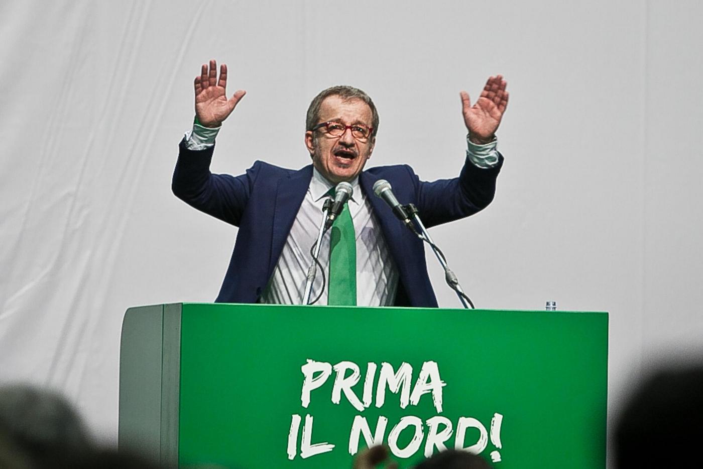Congresso federale Lega Nord al Forum di Assago