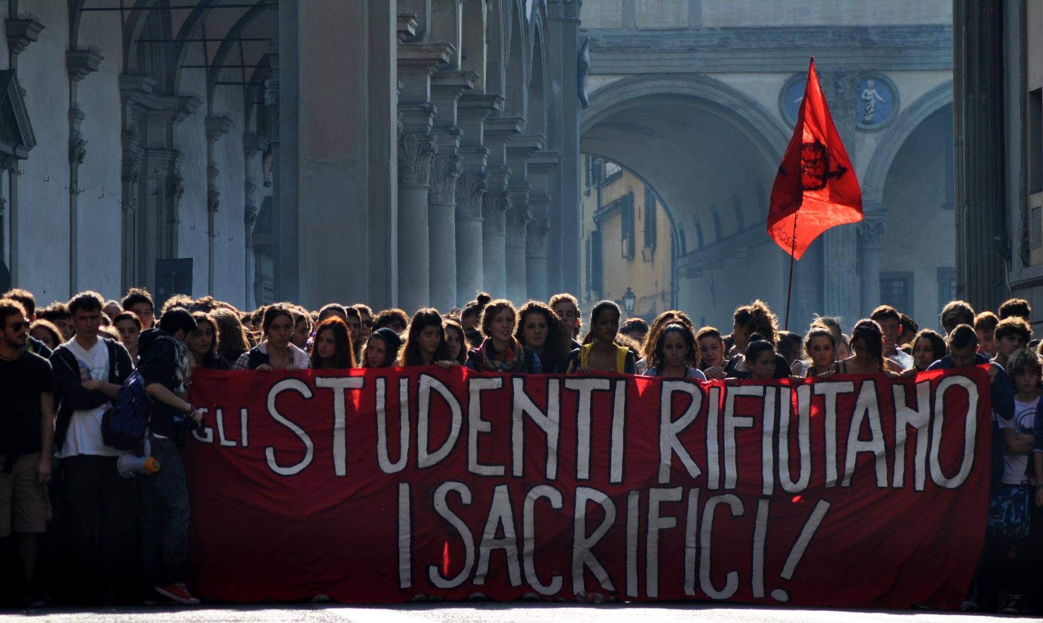 austerità sacrifici studenti
