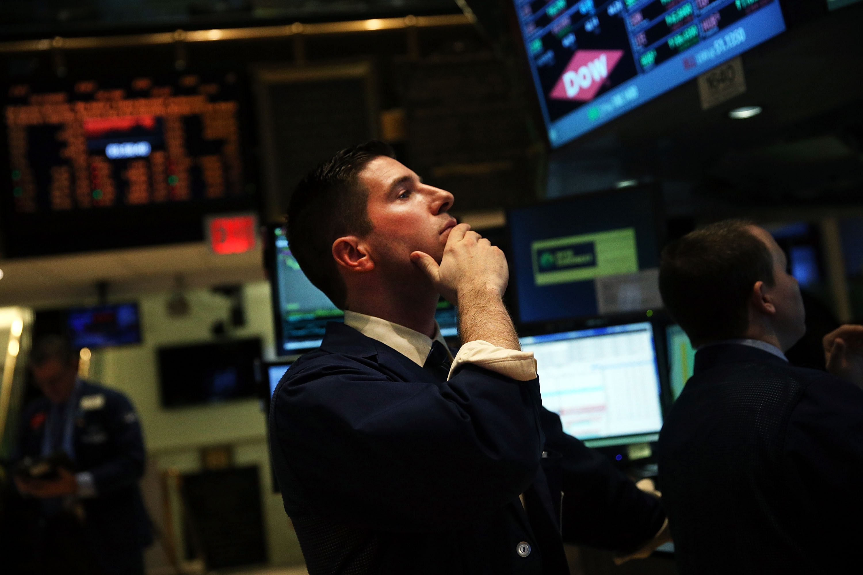 Dow Jones Average Slips Downward As Traders React To Selloff In Emerging Markets