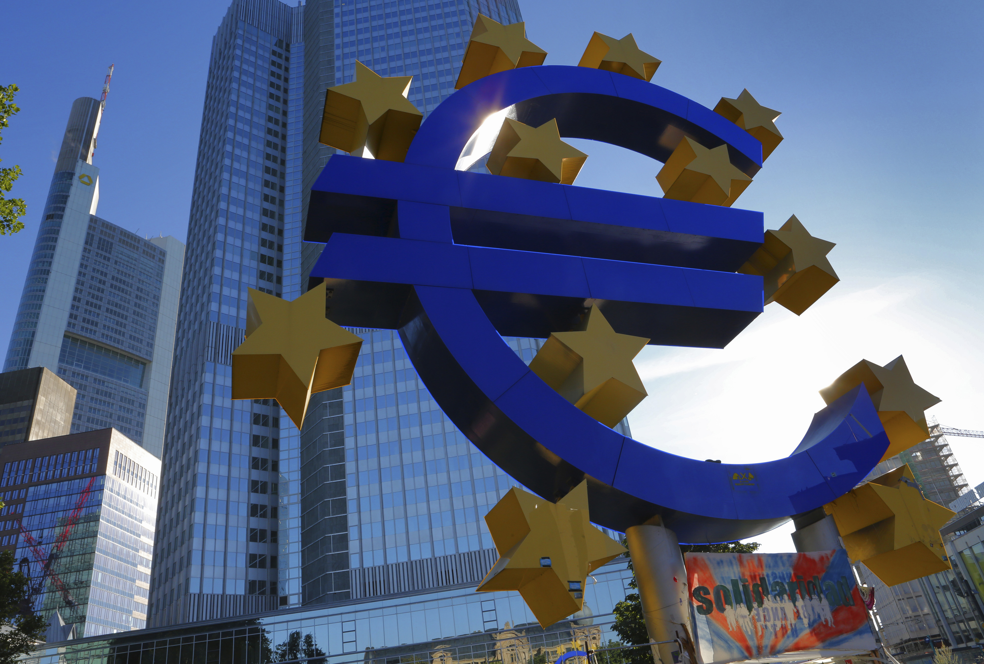 ECB Headquarters Ahead Of Rate Announcement